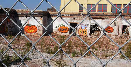 Halloween Graffiti Street Art